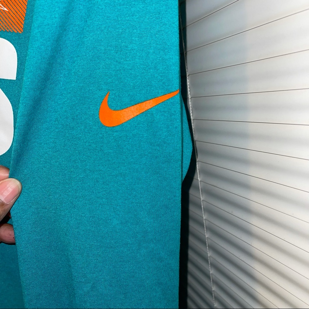 NFL On Field Apparel The Nike Tee Miami Dolphin Top - Picture 5 of 9